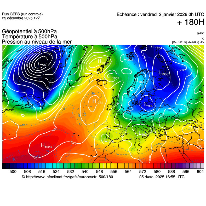 Mod&egrave;les m&eacute;t&eacute;orologiques