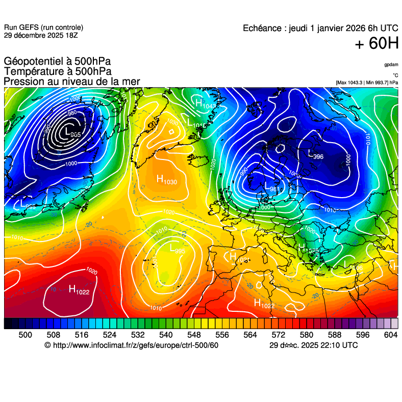 Mod&egrave;les m&eacute;t&eacute;orologiques