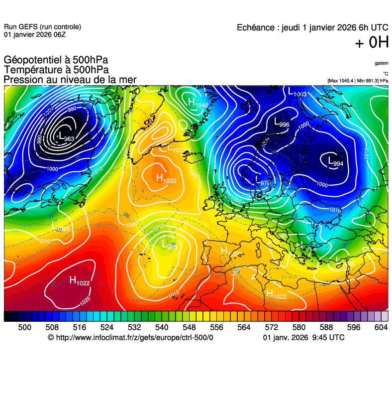 Mod&egrave;les m&eacute;t&eacute;orologiques