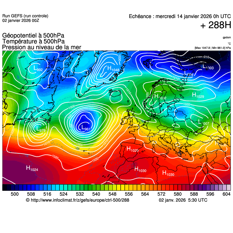 Mod&egrave;les m&eacute;t&eacute;orologiques