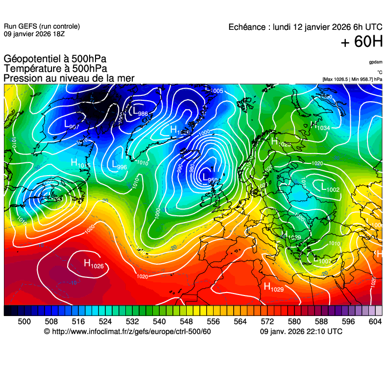 Mod&egrave;les m&eacute;t&eacute;orologiques