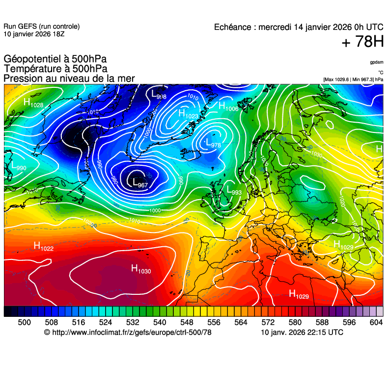 Mod&egrave;les m&eacute;t&eacute;orologiques