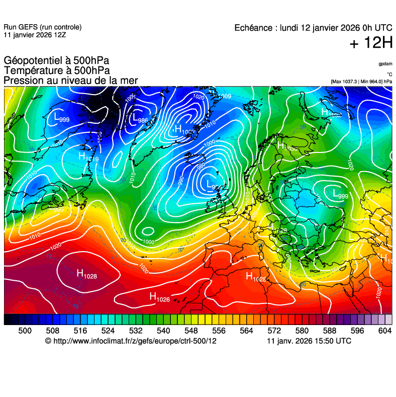 Mod&egrave;les m&eacute;t&eacute;orologiques