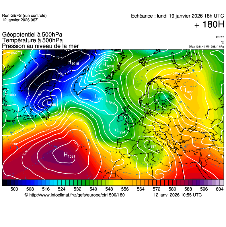 Mod&egrave;les m&eacute;t&eacute;orologiques
