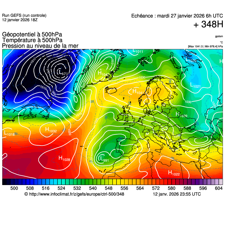 Mod&egrave;les m&eacute;t&eacute;orologiques