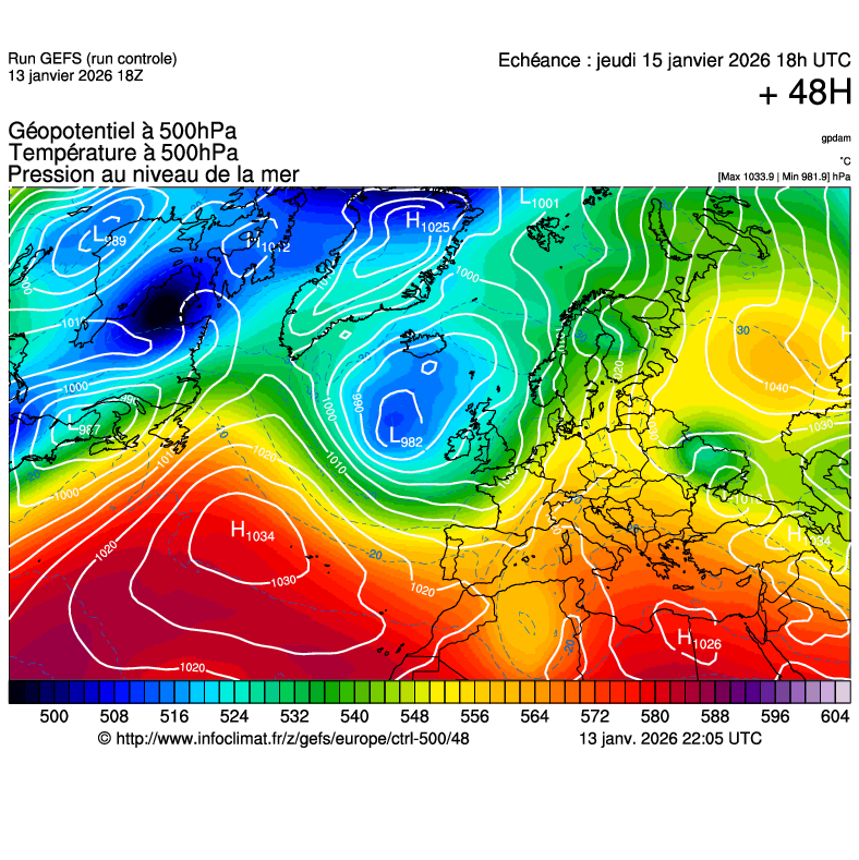 Mod&egrave;les m&eacute;t&eacute;orologiques