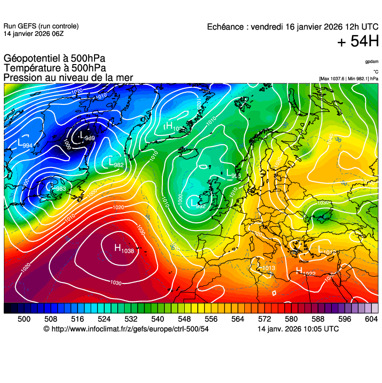 Mod&egrave;les m&eacute;t&eacute;orologiques