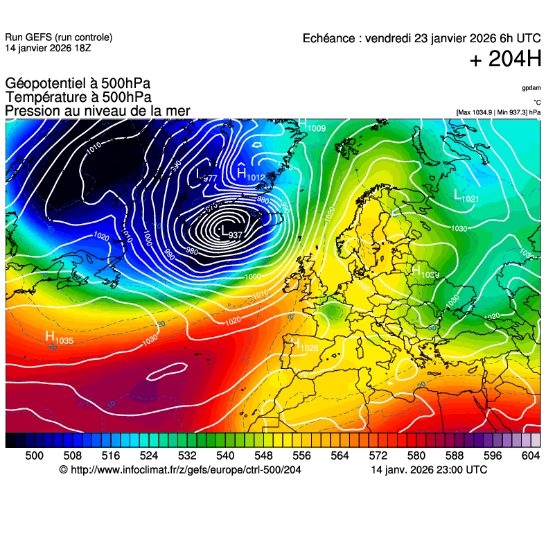 Mod&egrave;les m&eacute;t&eacute;orologiques