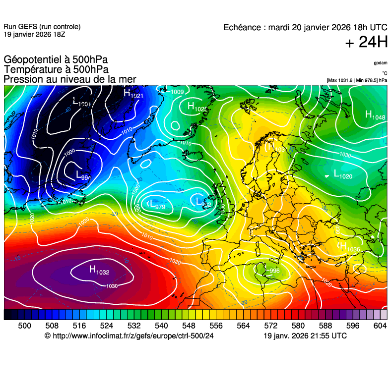 Mod&egrave;les m&eacute;t&eacute;orologiques