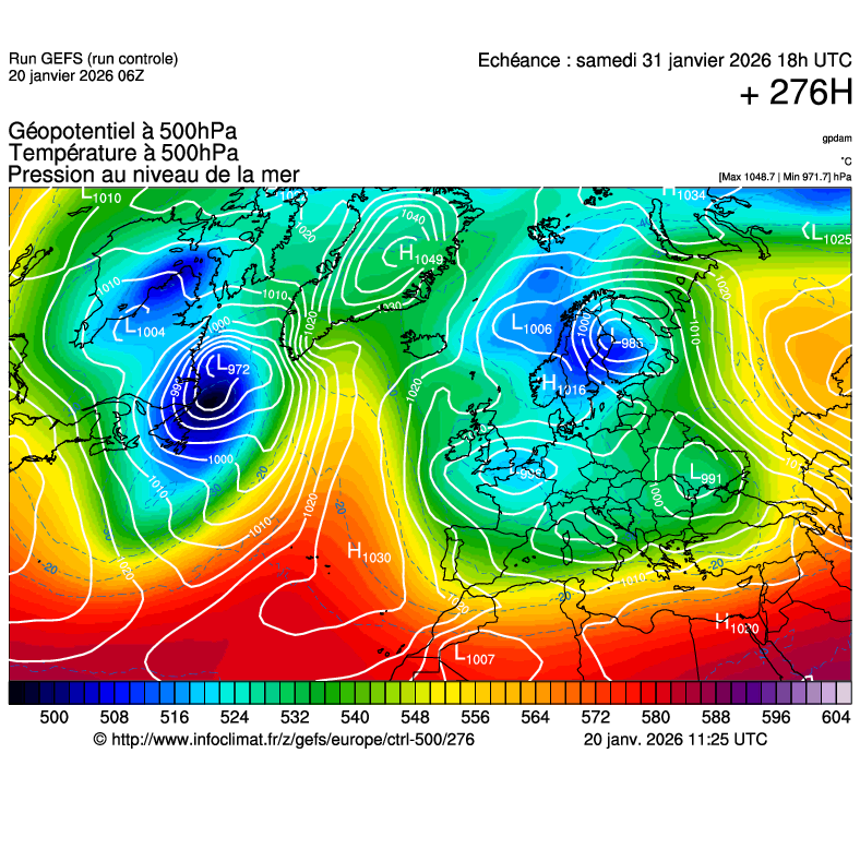 Mod&egrave;les m&eacute;t&eacute;orologiques