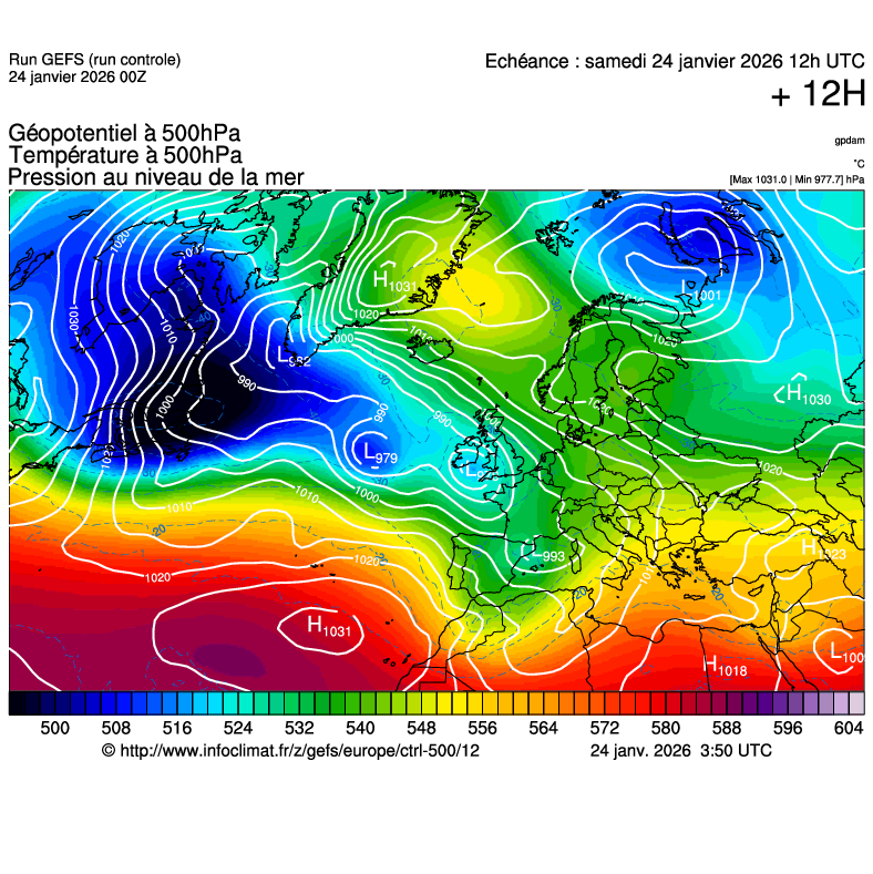 Mod&egrave;les m&eacute;t&eacute;orologiques