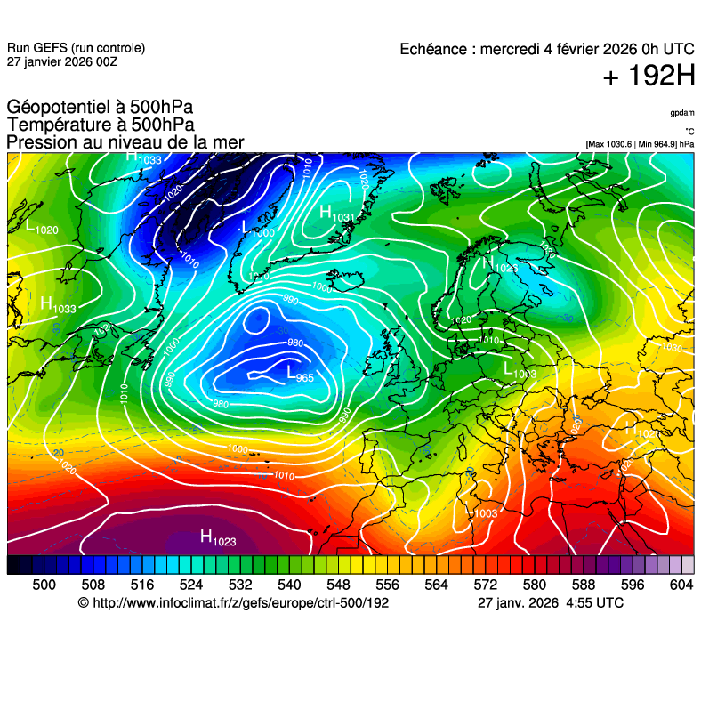 Mod&egrave;les m&eacute;t&eacute;orologiques