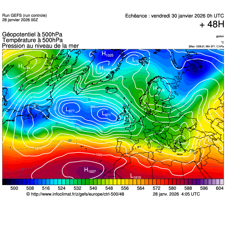 Mod&egrave;les m&eacute;t&eacute;orologiques