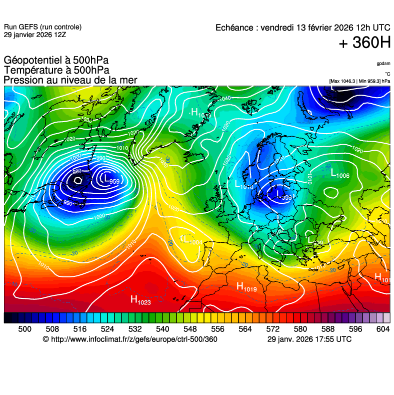 Mod&egrave;les m&eacute;t&eacute;orologiques