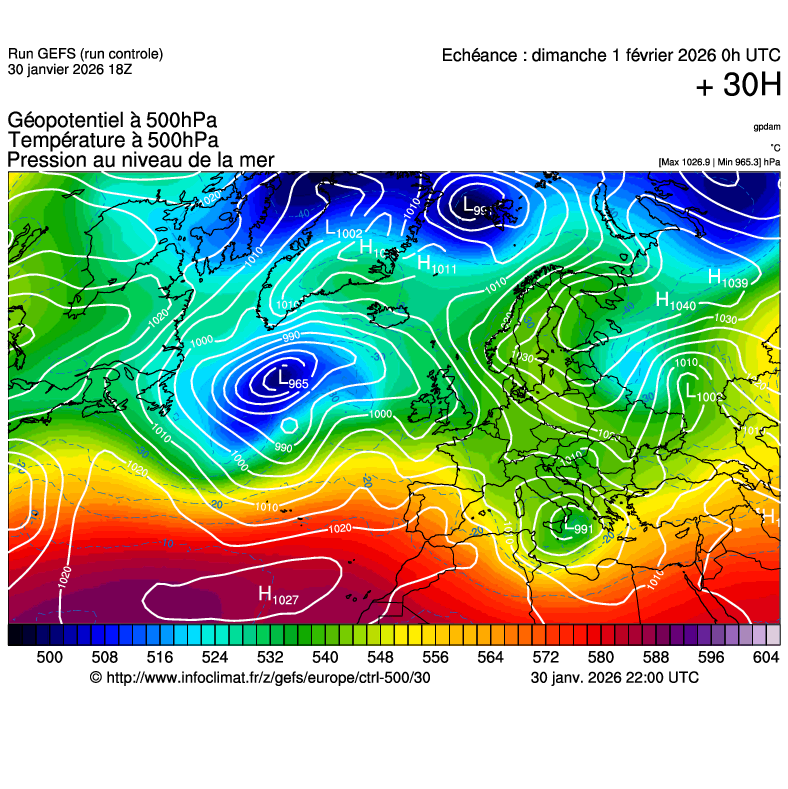 Mod&egrave;les m&eacute;t&eacute;orologiques