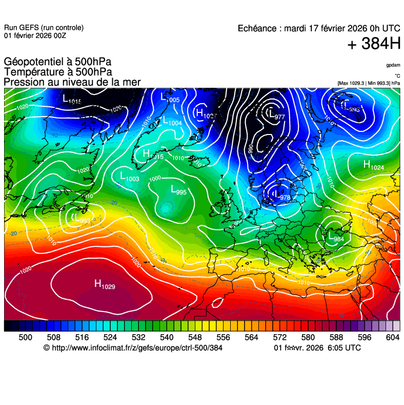 Mod&egrave;les m&eacute;t&eacute;orologiques