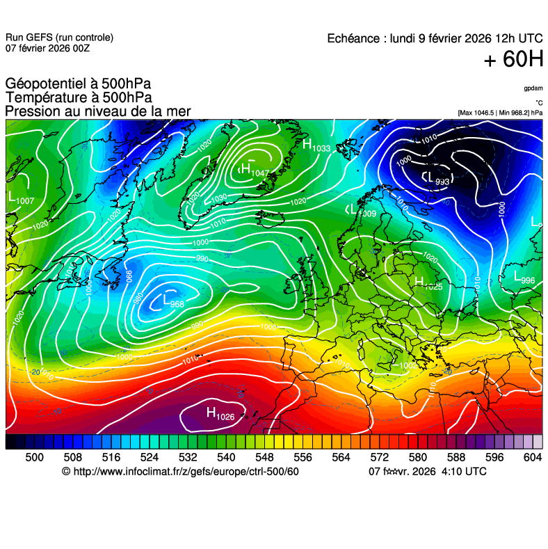 Mod&egrave;les m&eacute;t&eacute;orologiques