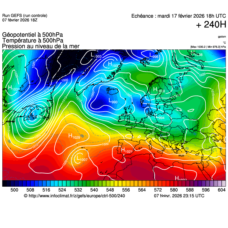 Mod&egrave;les m&eacute;t&eacute;orologiques