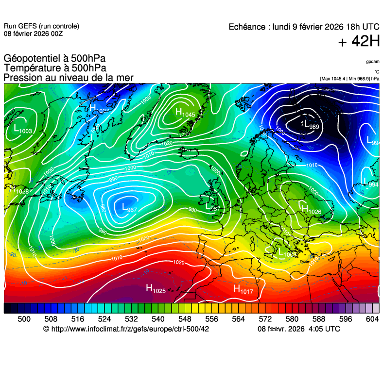 Mod&egrave;les m&eacute;t&eacute;orologiques