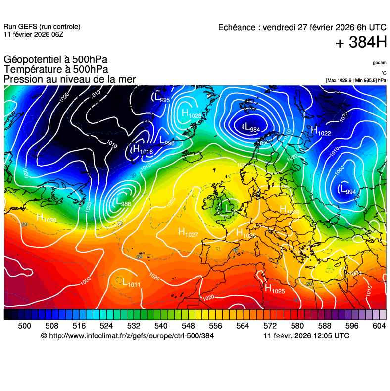 Mod&egrave;les m&eacute;t&eacute;orologiques