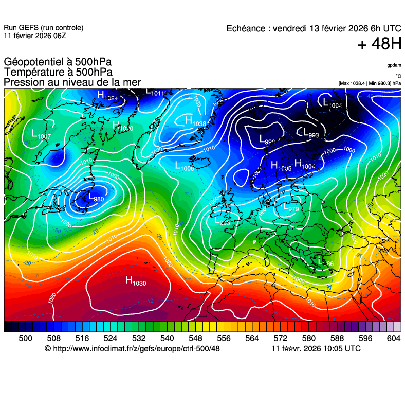 Mod&egrave;les m&eacute;t&eacute;orologiques