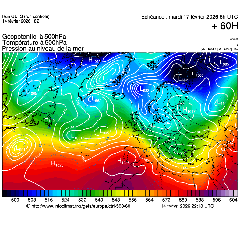 Mod&egrave;les m&eacute;t&eacute;orologiques