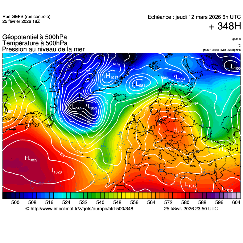 Mod&egrave;les m&eacute;t&eacute;orologiques
