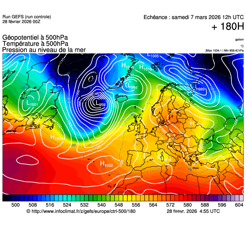 Mod&egrave;les m&eacute;t&eacute;orologiques