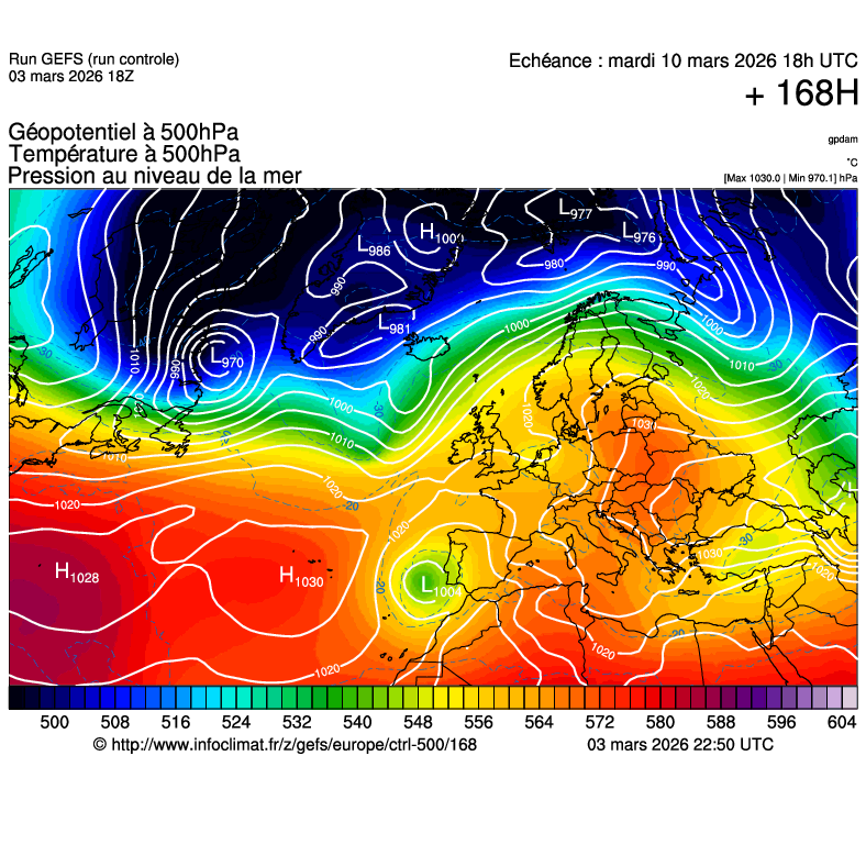 Mod&egrave;les m&eacute;t&eacute;orologiques