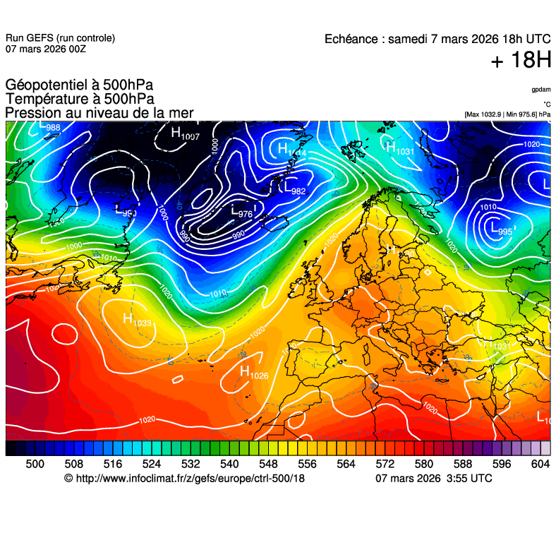 Mod&egrave;les m&eacute;t&eacute;orologiques