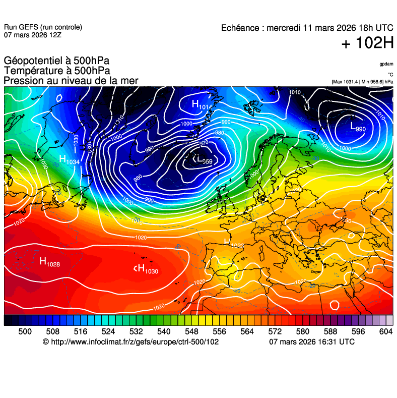 Mod&egrave;les m&eacute;t&eacute;orologiques