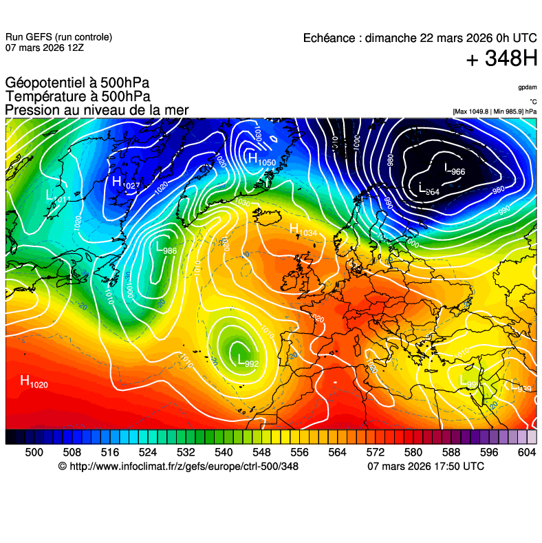 Mod&egrave;les m&eacute;t&eacute;orologiques