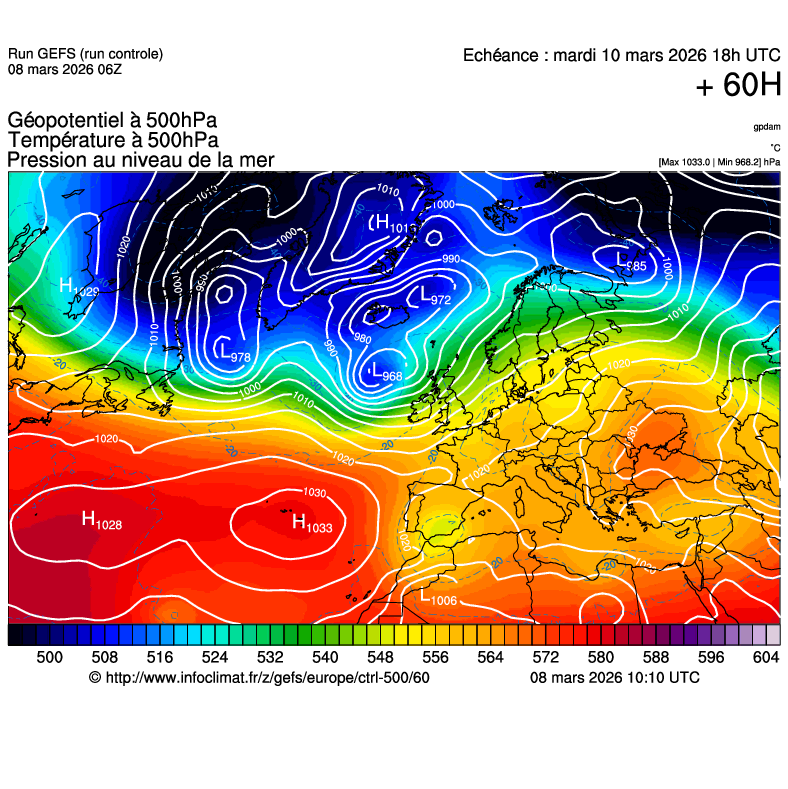 Mod&egrave;les m&eacute;t&eacute;orologiques