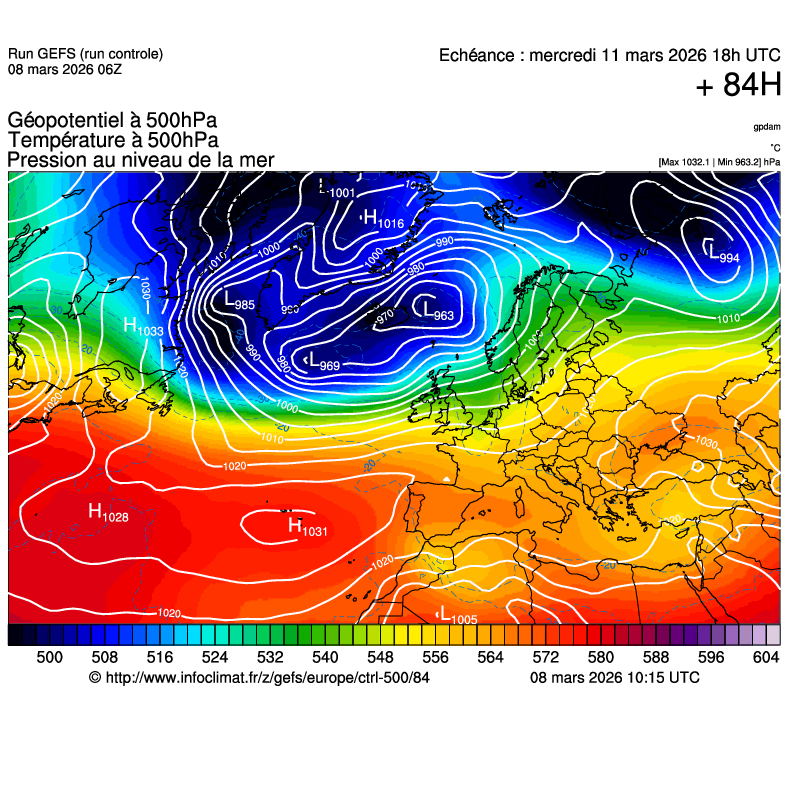 Mod&egrave;les m&eacute;t&eacute;orologiques