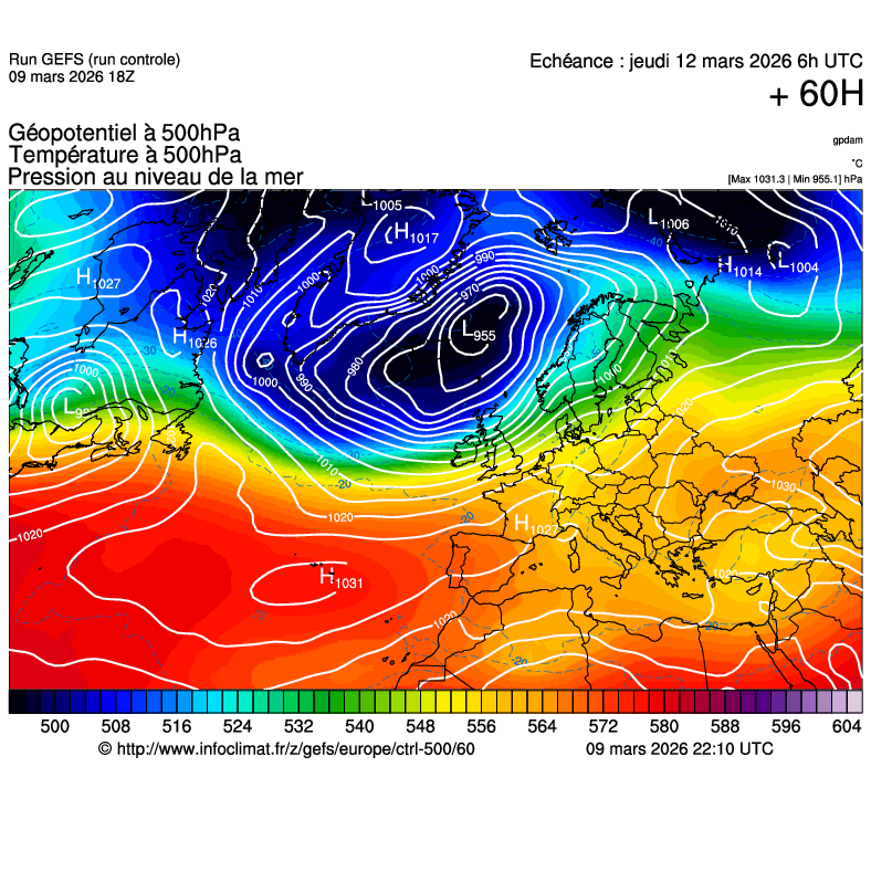 Mod&egrave;les m&eacute;t&eacute;orologiques