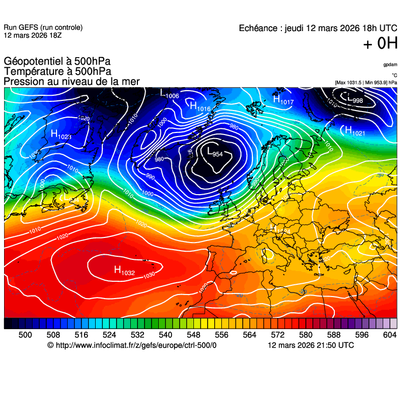 Mod&egrave;les m&eacute;t&eacute;orologiques