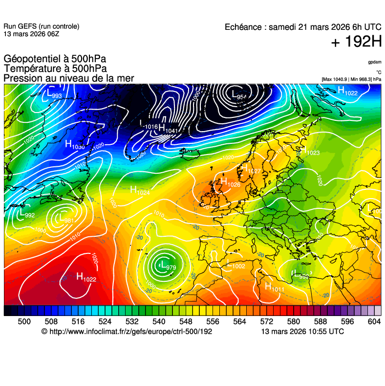 Mod&egrave;les m&eacute;t&eacute;orologiques