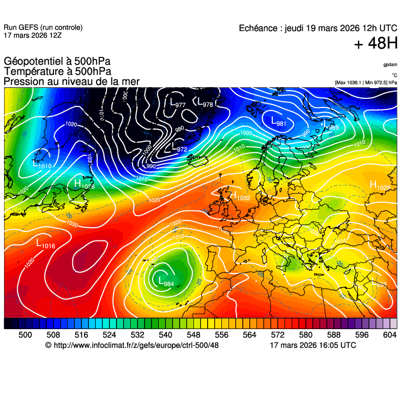 Mod&egrave;les m&eacute;t&eacute;orologiques