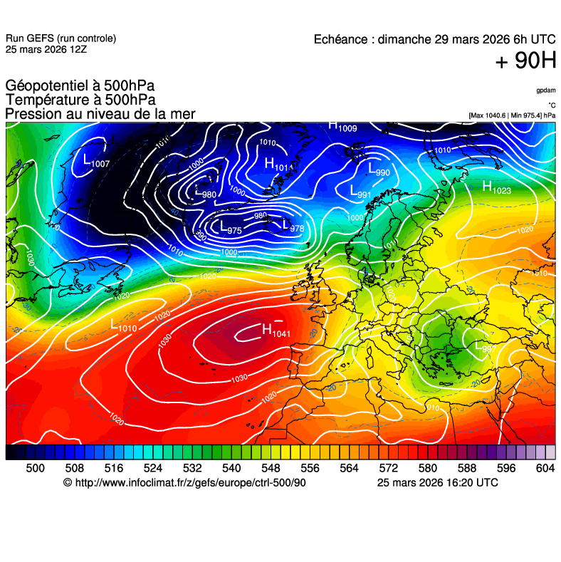 Mod&egrave;les m&eacute;t&eacute;orologiques