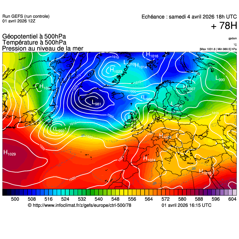 Mod&egrave;les m&eacute;t&eacute;orologiques