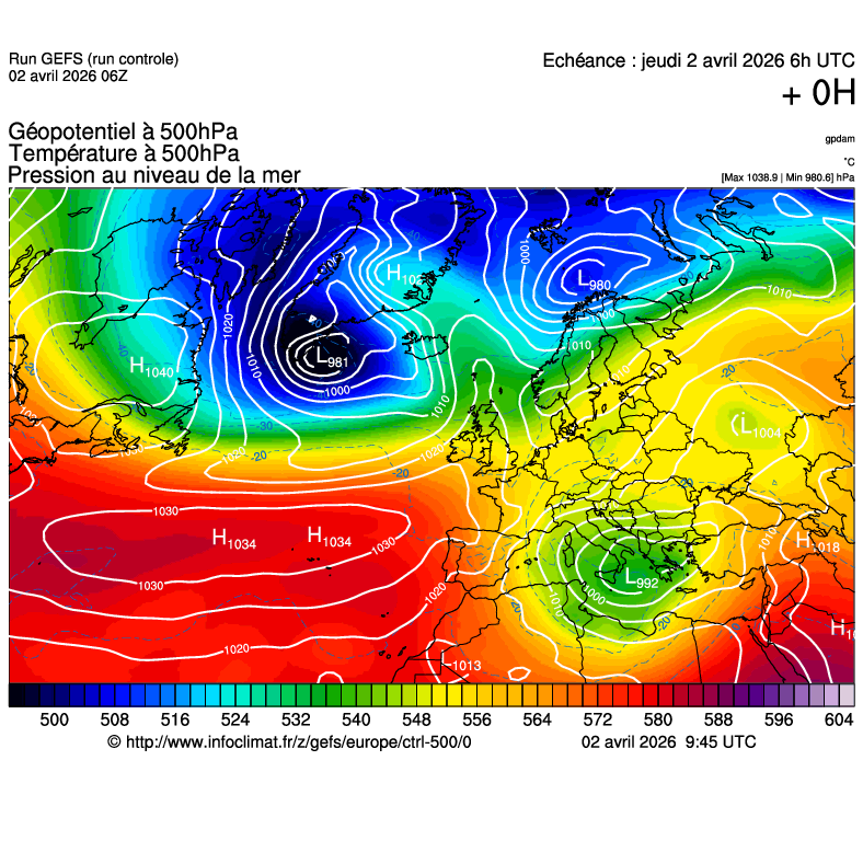 Mod&egrave;les m&eacute;t&eacute;orologiques