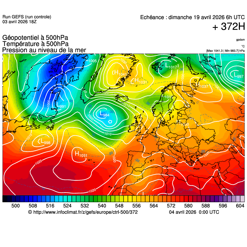 Mod&egrave;les m&eacute;t&eacute;orologiques