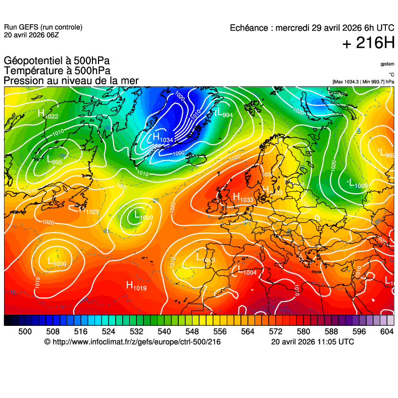 Mod&egrave;les m&eacute;t&eacute;orologiques