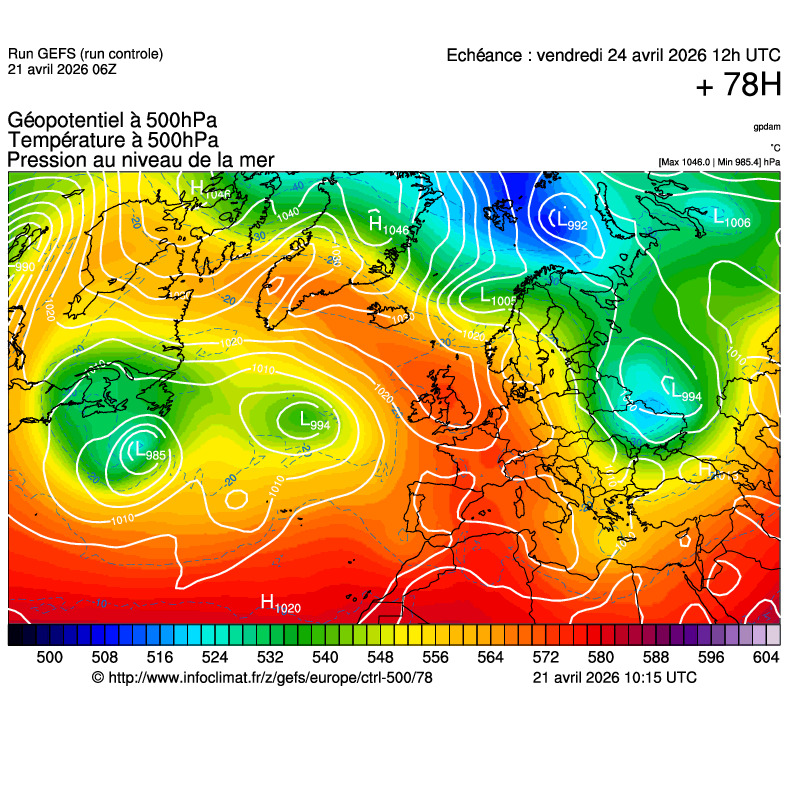 Mod&egrave;les m&eacute;t&eacute;orologiques