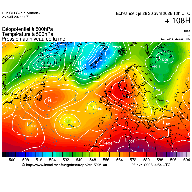 Mod&egrave;les m&eacute;t&eacute;orologiques