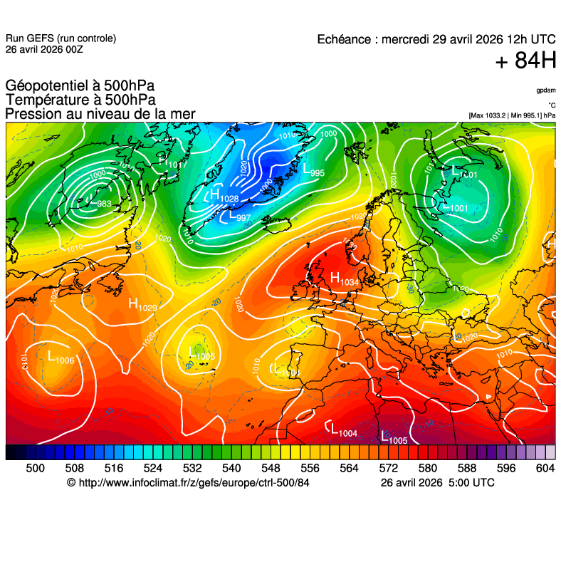 Mod&egrave;les m&eacute;t&eacute;orologiques
