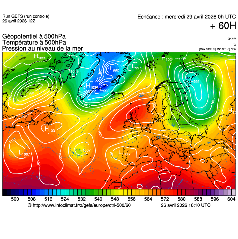 Mod&egrave;les m&eacute;t&eacute;orologiques