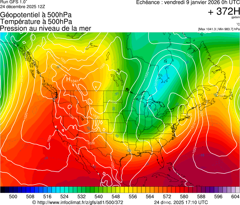 Mod&egrave;les m&eacute;t&eacute;orologiques