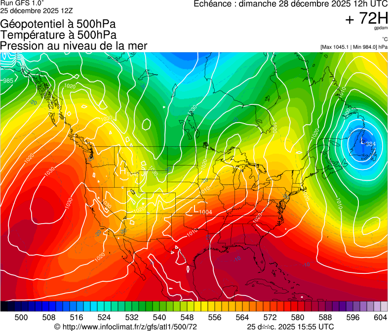 Mod&egrave;les m&eacute;t&eacute;orologiques