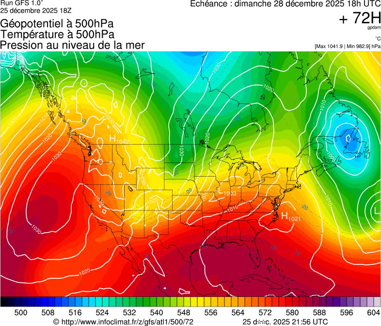 Mod&egrave;les m&eacute;t&eacute;orologiques